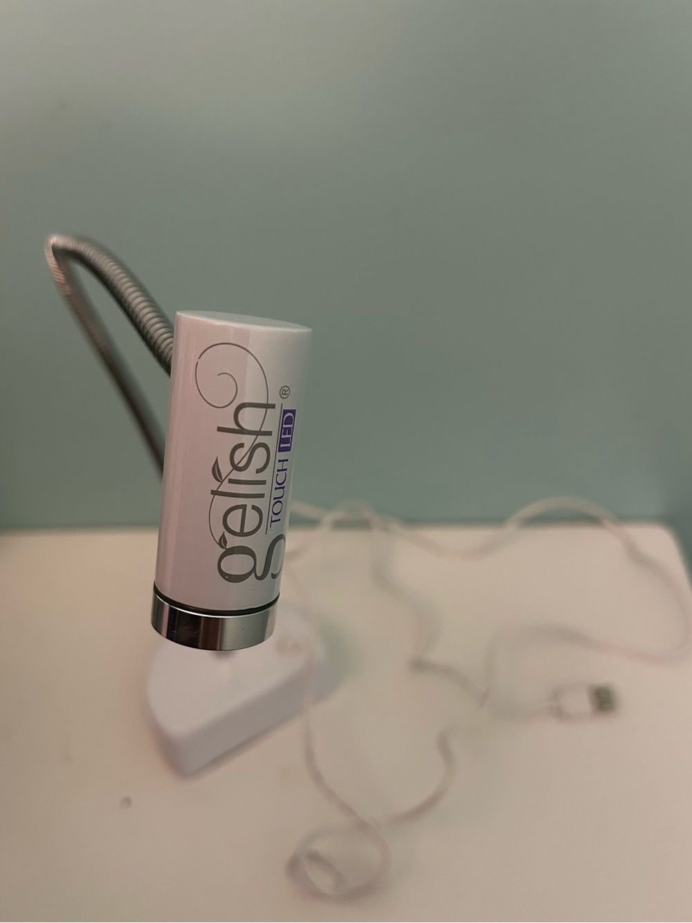 Harmony Gelish Soft Gel Touch LED Light w/USB Cord PORTABLE AND RECHARGABLE